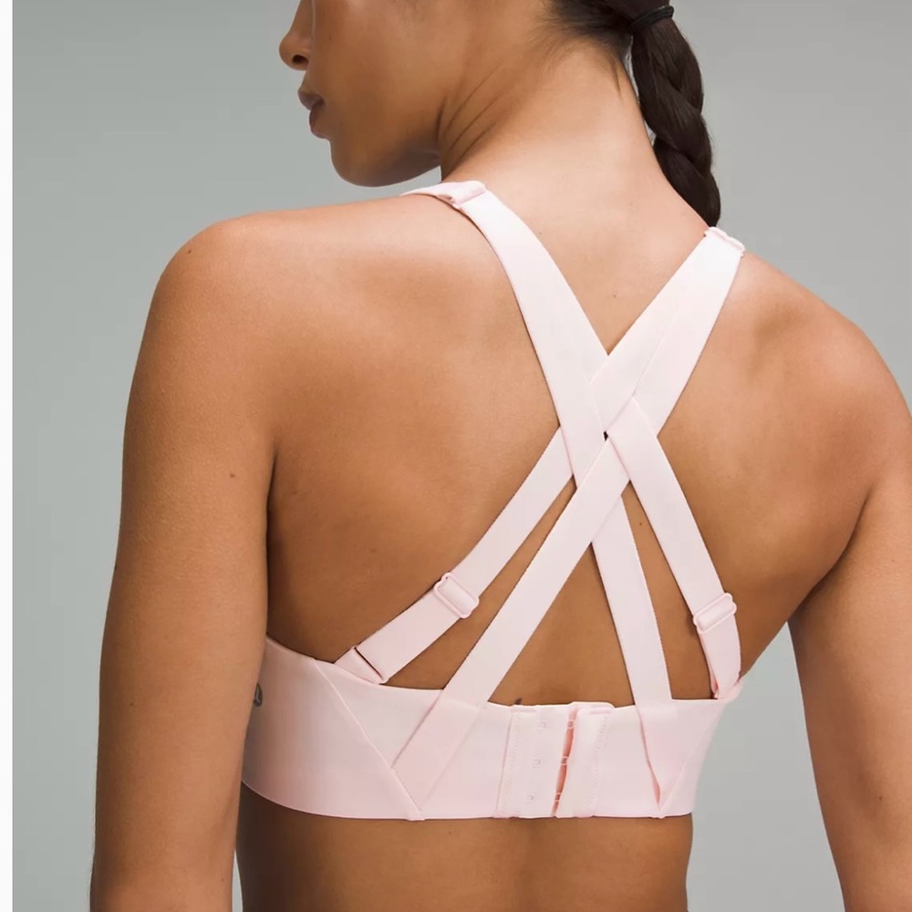 Lululemon Energy Bra High Support 34 C Pink